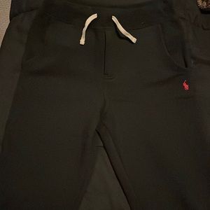 black Polo joggers (M 10-12)